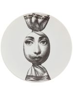 Fornasetti "Tema e variazioni" Assiette - Blanc - thumbnail