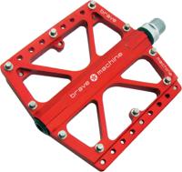 BRAVE pedaal "freeride extreme" platform pedal freeride extreme red