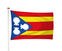 Vlag Sint Jacobiparochie - Sint Jabik (fr)