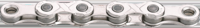 Ketting 10 speed KMC E10 122 schakels - zilver