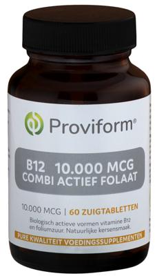 Proviform Vitamine B12 10.000 mcg combi actief folaat