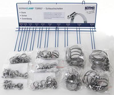 Ad Hose clamps sort 100pcs sort 9mm 8-80