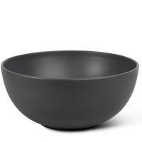 Waskom Globo T-Edge Rond 37x16 cm Zonder Overloop Smoke Waskom Globo T-Edge Rond 37x16 cm Zonder Overloop Smoke