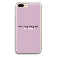 gij beslist: iPhone 7 Plus Transparant Hoesje