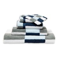 Vandyck Vandyck Boston Jeans Blue Gastendoekje 40x60 Vandyck Vandyck Boston Jeans Blue Gastendoekje 40x60