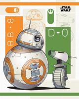 Poster Star Wars The Rise of Skywalker BB-8 and D-0 40x50cm