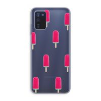 Waterijsje: Samsung Galaxy A03s Transparant Hoesje