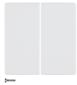 Berker Drukknop 2-voudig polarwit 85146129