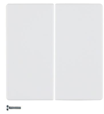 Berker Drukknop 2-voudig polarwit 85146129