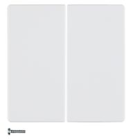Berker Drukknop 2-voudig polarwit 85146129