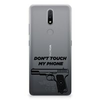 Nokia 2.4 Silicone-hoesje Pistol DTMP