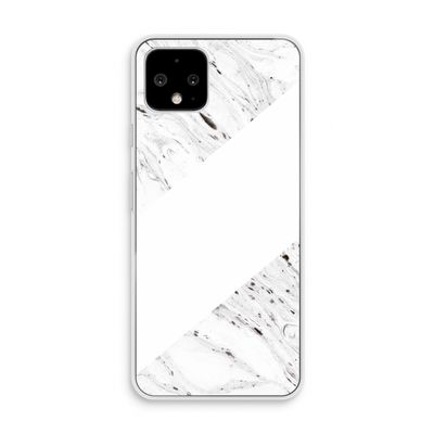 Biggest stripe: Pixel 4 Transparant Hoesje