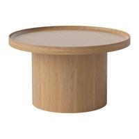 Bolia Plateau Bijzettafel - H 42 x Ø 74 cm - Gelakt Eiken