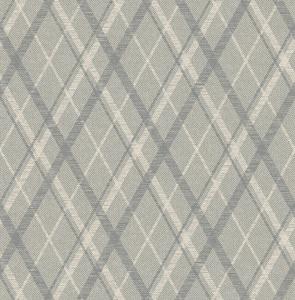 Dutch Wallcoverings Sauvage Ruit - Grijs