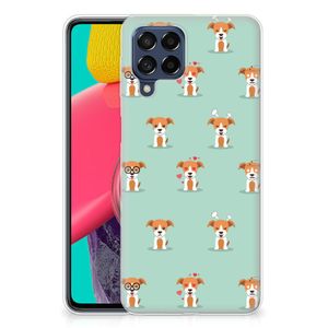 Samsung Galaxy M53 TPU Hoesje Pups