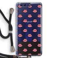 Lipjes: Honor 9 Transparant Hoesje met koord