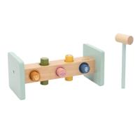 Trixie houten hamerbank dieren, 7dlg. Trixie houten hamerbank dieren, 7dlg.