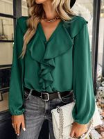 Plain Casual Blouse