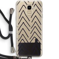 Marrakech Arrows: Samsung Galaxy J6 (2018) Transparant Hoesje met koord