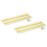 Kärcher Universal floor cloth set EasyFix Dweilwegwerpdoek Wit, Geel - thumbnail