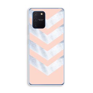 Marmeren pijlen: Samsung Galaxy Note 10 Lite Transparant Hoesje