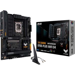 ASUS TUF Gaming B760-PLUS WIFI moederbord RAID, 2,5Gb-LAN, WLAN, BT, Sound, ATX