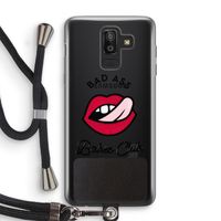 Badass Babes Club: Samsung Galaxy J8 (2018) Transparant Hoesje met koord
