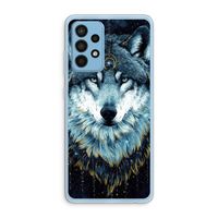 Darkness Wolf: Samsung Galaxy A52 Transparant Hoesje