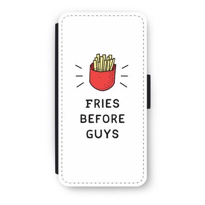 Fries before guys: iPhone 8 Plus Flip Hoesje