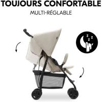 HAUCK - Kinderwagen - SPORT - Opvouwbaar & Liggend - Zonnekap - 4 Wielen - Blauw