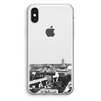 Marrakech Skyline : iPhone X Transparant Hoesje