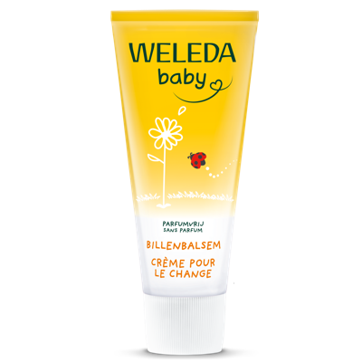 Weleda Zwangerschap en Baby Baby Calendula Billenbalsem Zonder Parfum 75ml