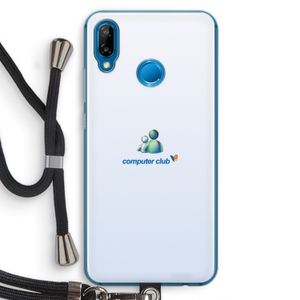 MSN: Huawei P20 Lite Transparant Hoesje met koord