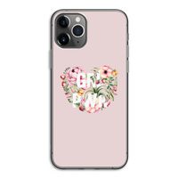 GRL PWR Flower: iPhone 11 Pro Transparant Hoesje