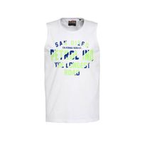 Petrol Industries singlet met logo wit - thumbnail
