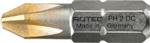 Rotec PRO Insertbit PH 2 L=25mm C 6,3 DIAMANT - 10 stuks - 8003002