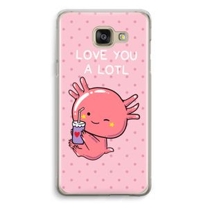 Love You A Lotl: Samsung Galaxy A5 (2016) Transparant Hoesje