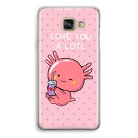 Love You A Lotl: Samsung Galaxy A5 (2016) Transparant Hoesje