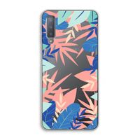 Tropisch: Samsung Galaxy A7 (2018) Transparant Hoesje