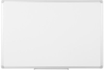 Bi-Office Earth magnetisch whiteboard, emaille bordoppervlak, geanodiseerd aluminium kader, ft 60x45 cm
