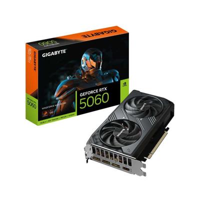 Gigabyte GV-N5060WF2MAX OC-8GD GeForce RTX™ 5060 WINDFORCE MAX OC 8G, PCIe5, 8 GB, GDDR7, 128b