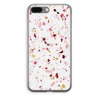 Terrazzo N°9: iPhone 8 Plus Transparant Hoesje