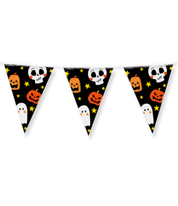 Party Vlaggenlijn Happy Halloween (10m)