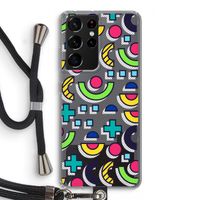 8-bit N°6: Samsung Galaxy S21 Ultra Transparant Hoesje met koord