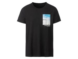 LIVERGY Heren T-shirt (L (52/54), Zwart)