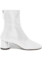 Proenza Schouler bottines à design verni - Blanc