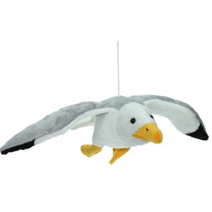 Pluche knuffel dieren Zeemeeuw vogel van 31 cm