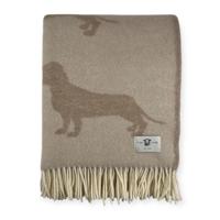 Plaid wol Teckel Sand/ coffee