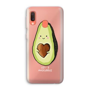 Avocuddle: Samsung Galaxy A20e Transparant Hoesje