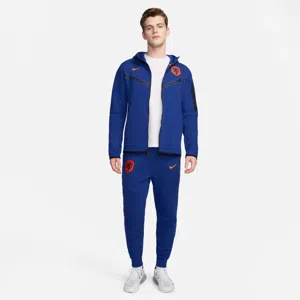 Nederland Tech Fleece Trainingspak Senior 2024-2026 - Maat S - Kleur: Blauw | Soccerfanshop